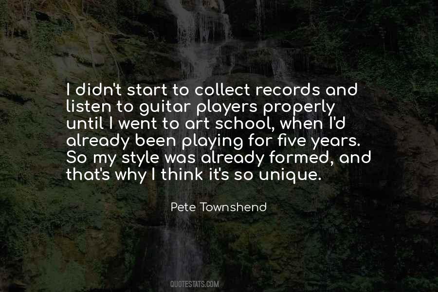 Quotes About Playing Records #959276