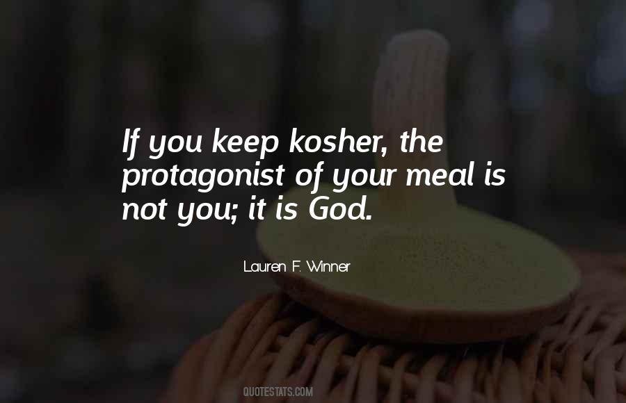 Quotes About Kosher #1528517