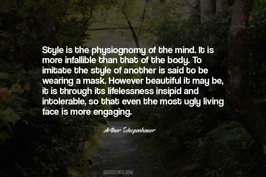 Quotes About Physiognomy #755774