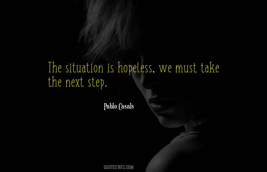 Quotes About The Next Step #1207651