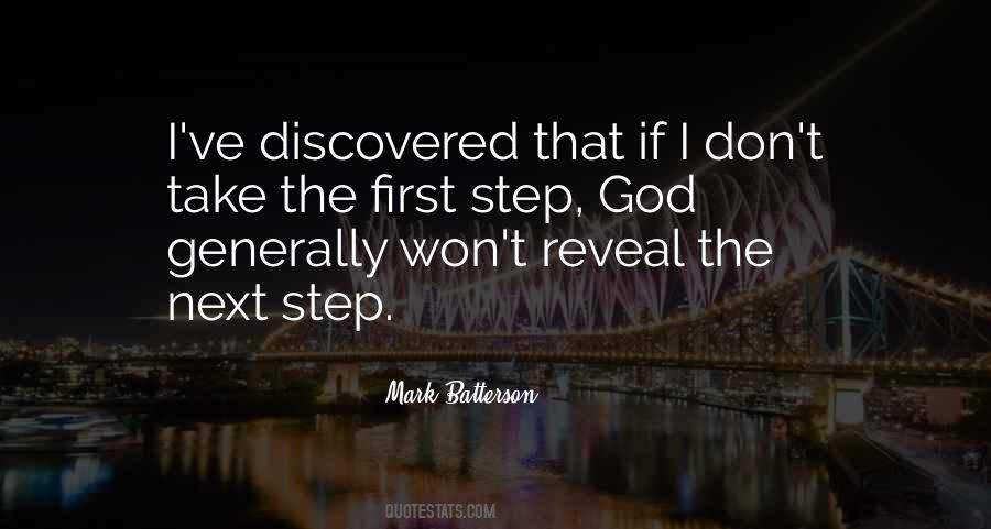 Quotes About The Next Step #1503092