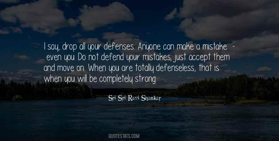 Quotes About Defenseless #573563