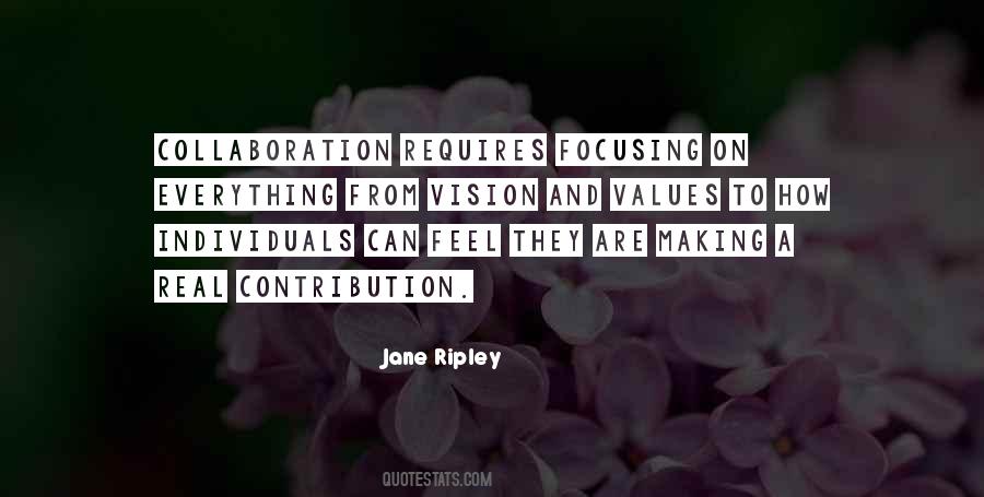 Vision And Values Quotes #11242