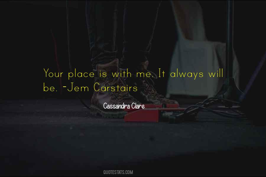 Quotes About Jem Carstairs #906495