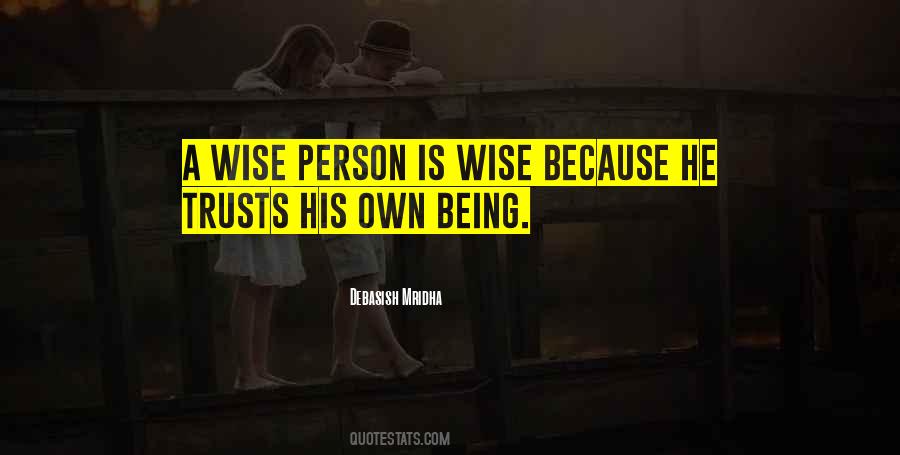 Quotes About Wise Person #1222523