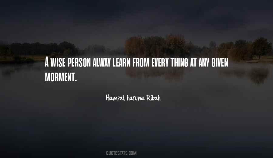 Quotes About Wise Person #257908