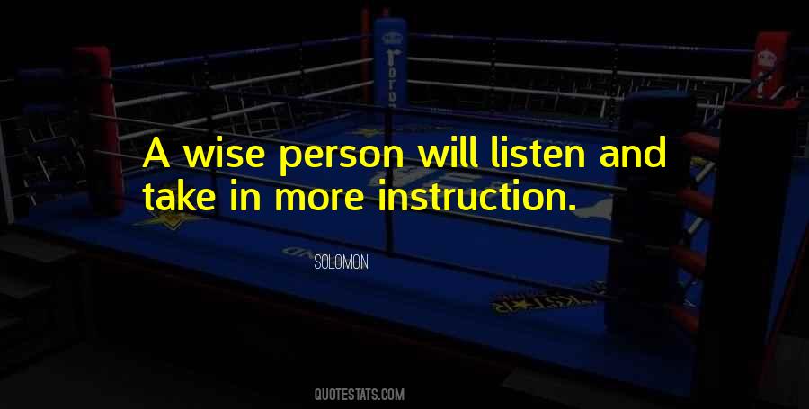 Quotes About Wise Person #749049