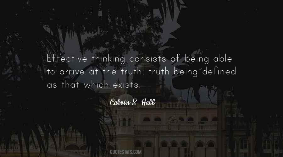 Effective Thinking Quotes #1101815