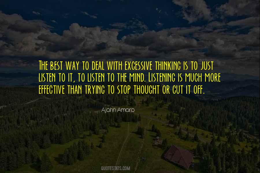 Effective Thinking Quotes #1663544