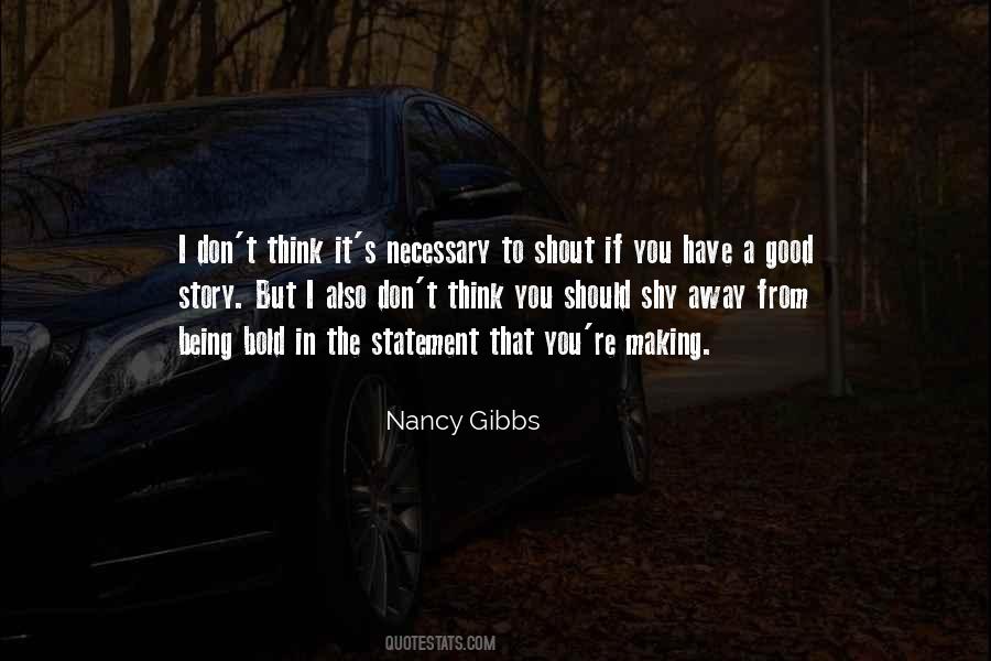 Quotes About Not Being Shy #311611
