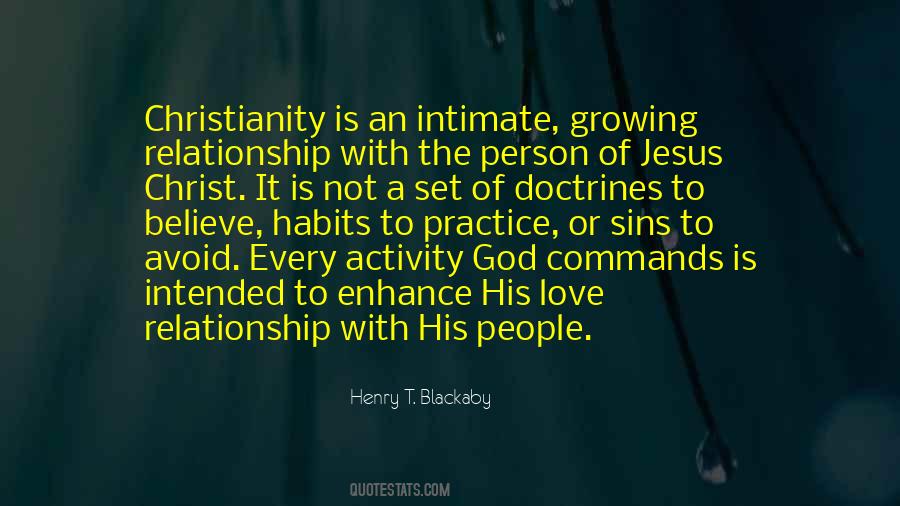 Quotes About Intimate Relationship With God #163795