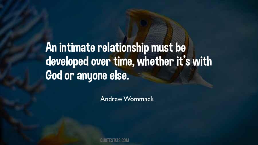 Quotes About Intimate Relationship With God #319416