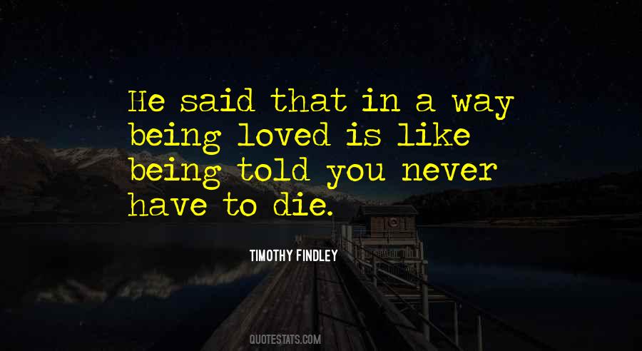 Quotes About Never Being Loved #1015258