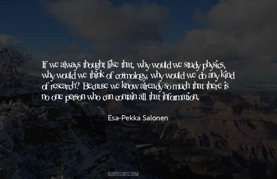 Quotes About Physics Research #1274330