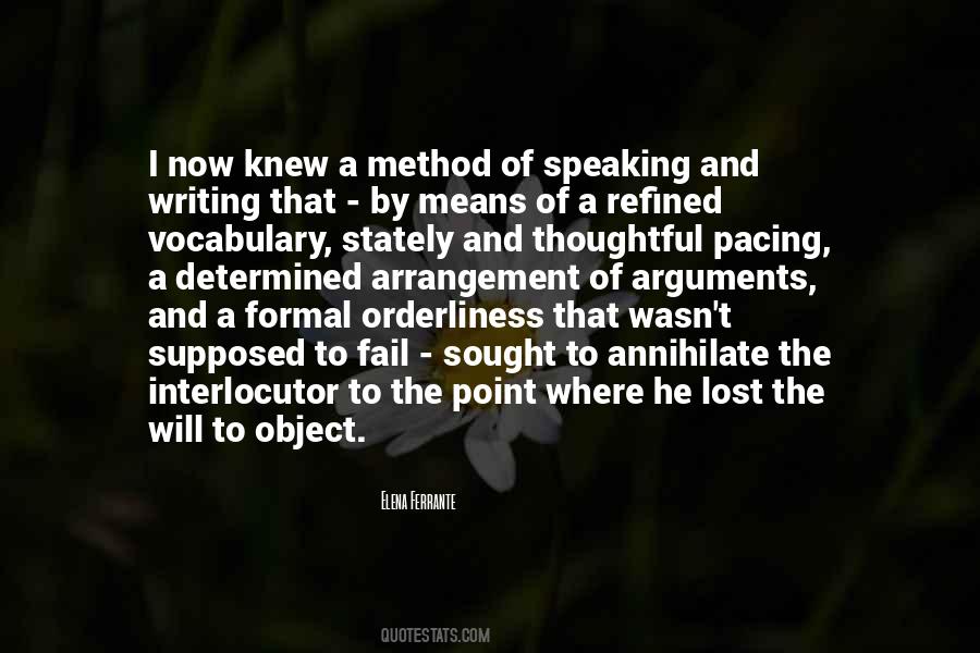Quotes About Formal Writing #484688