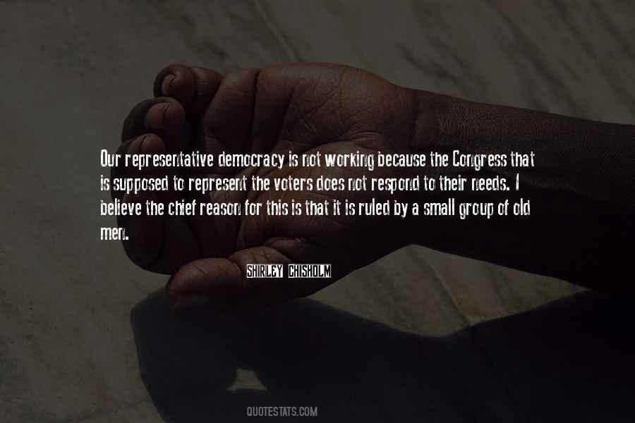 Quotes About Representative Democracy #652840