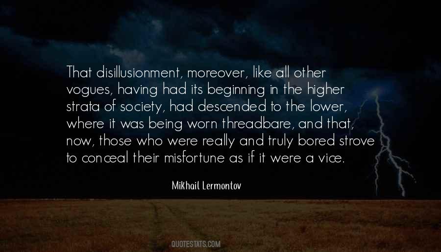 Quotes About Disillusionment #670326