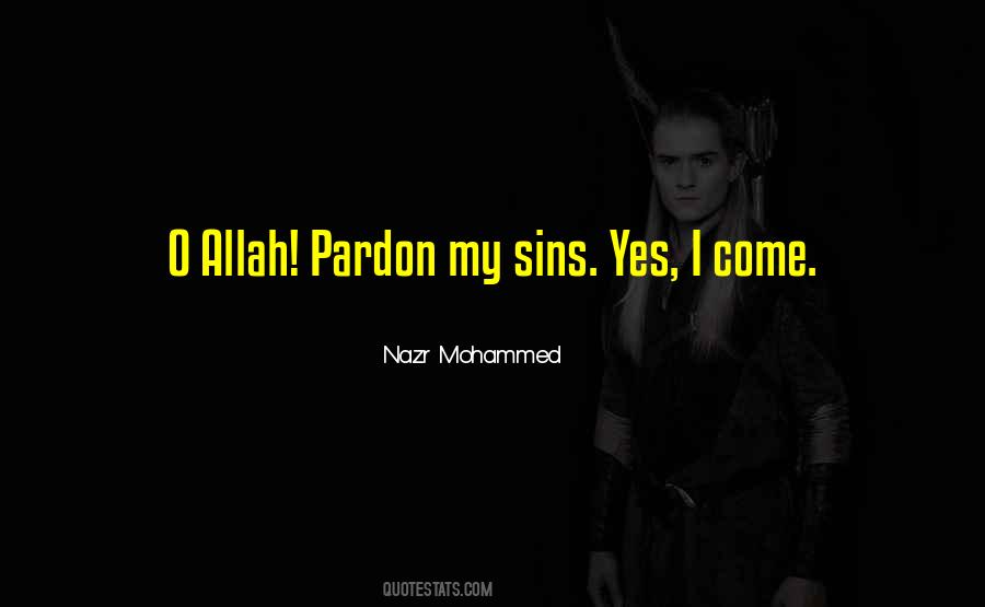 Quotes About My Sins #1058145