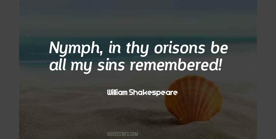 Quotes About My Sins #1214488