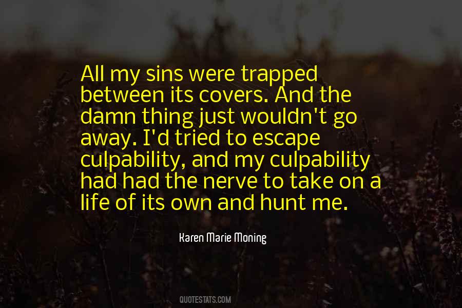 Quotes About My Sins #559463