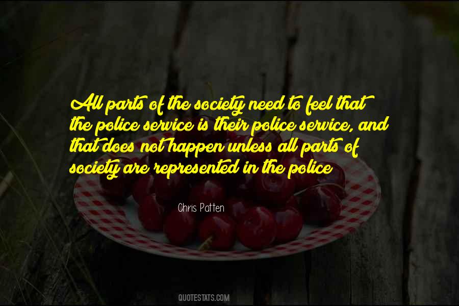 Police Society Quotes #1506693