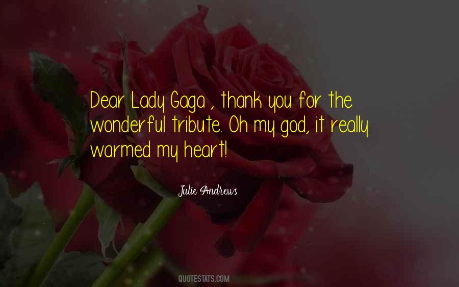Quotes About Gaga #156975