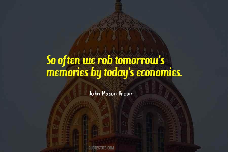 Quotes About Economies #170706