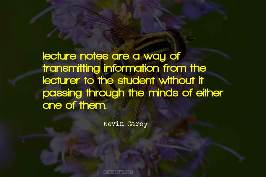 Quotes About Lecturer #1755381