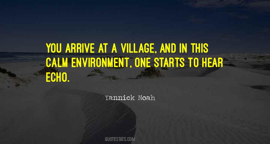 Quotes About A Village #1622289