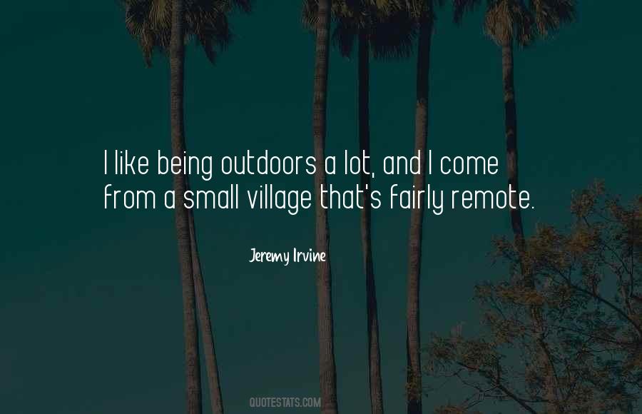 Quotes About A Village #173770