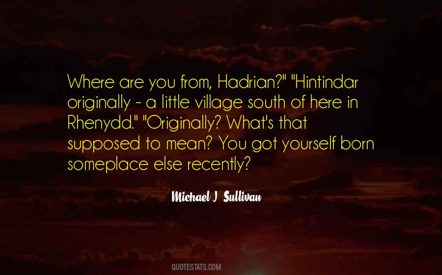 Quotes About A Village #184035 Quotes About A Village #184035