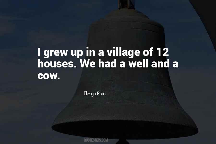 Quotes About A Village #245078