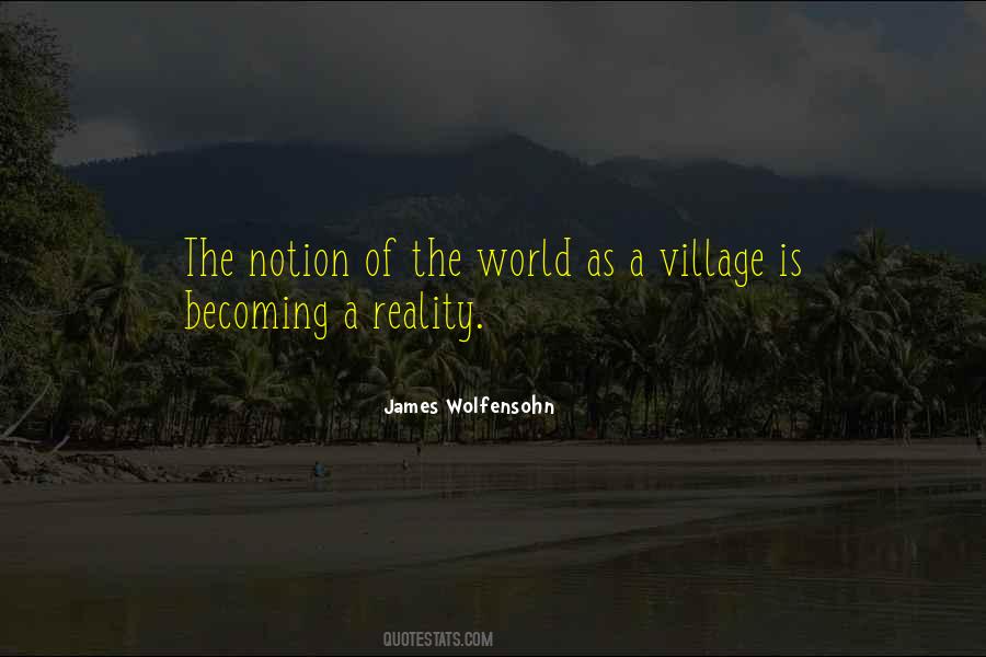 Quotes About A Village #943137