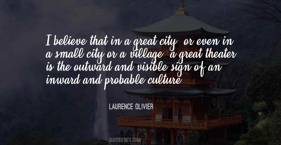 Quotes About A Village #983588