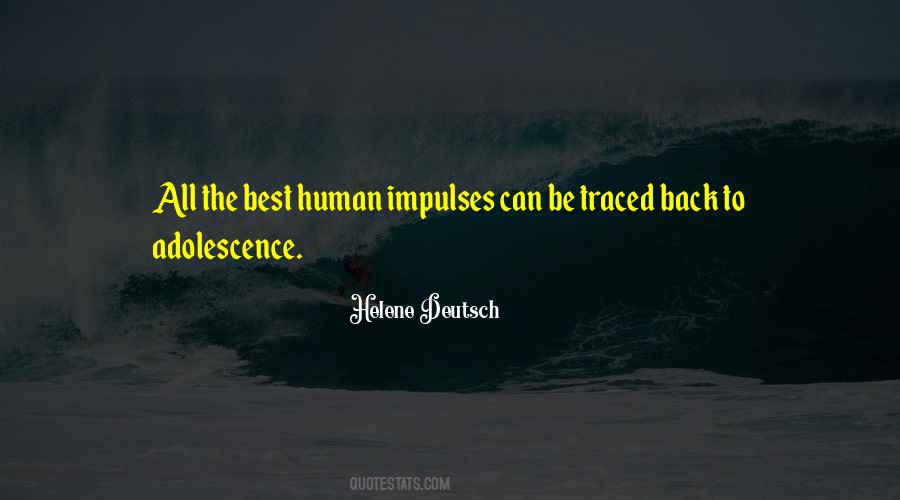 Traced Back Quotes #1061879