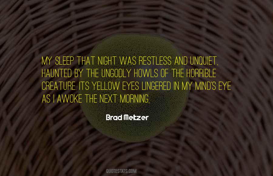 Quotes About Eyes In Night #944530