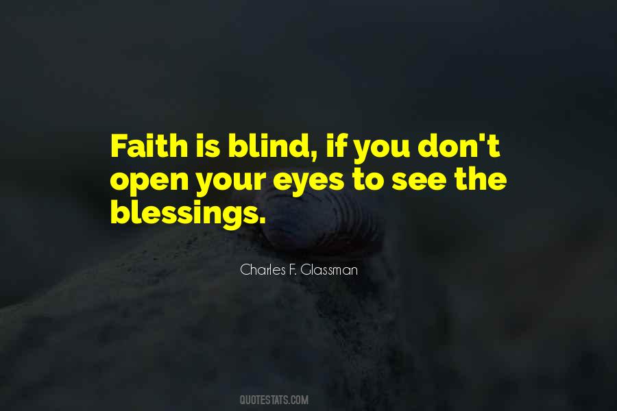 Blind Belief Quotes #1650691
