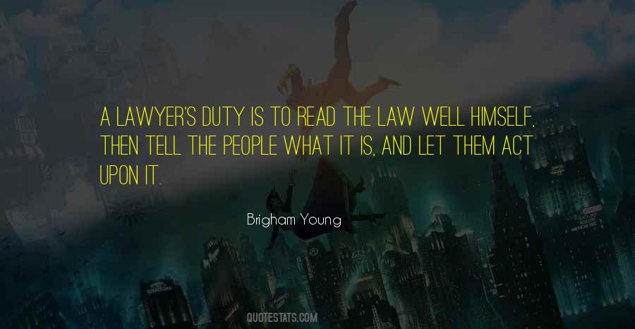 Quotes About The Law #1738027