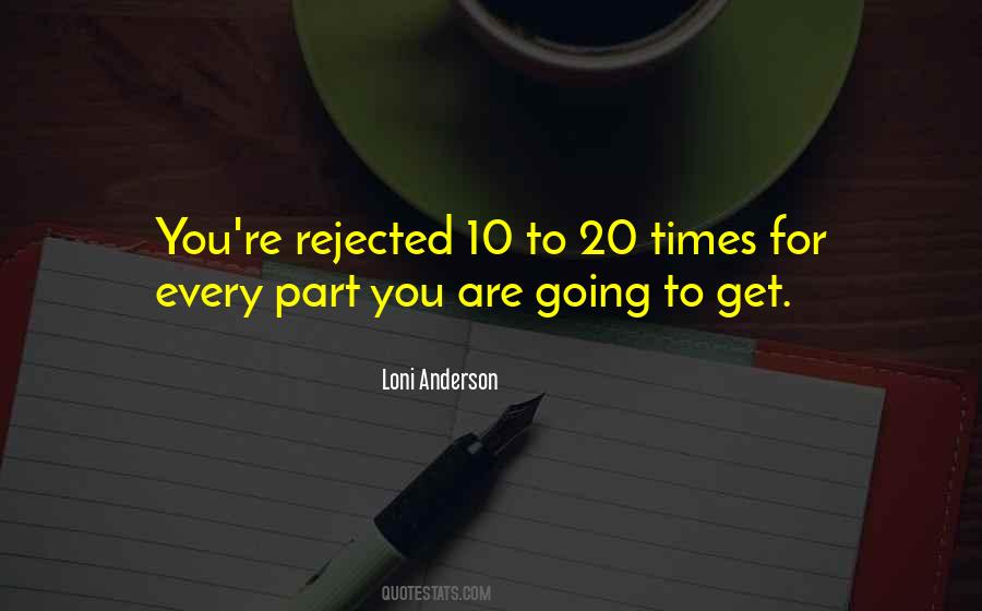 Quotes About Rejected #1192009