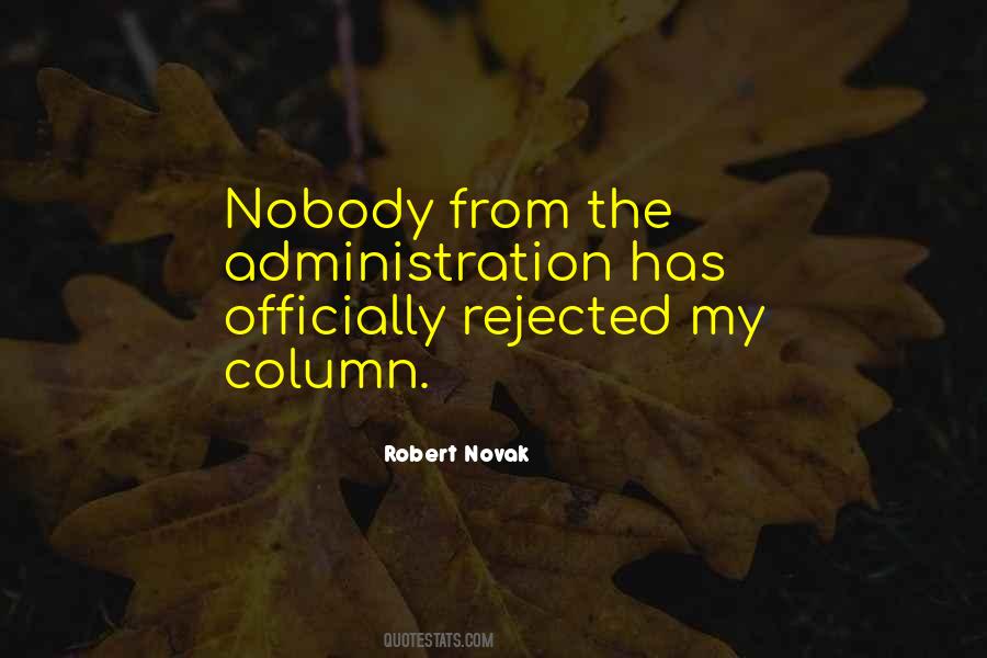 Quotes About Rejected #1260117