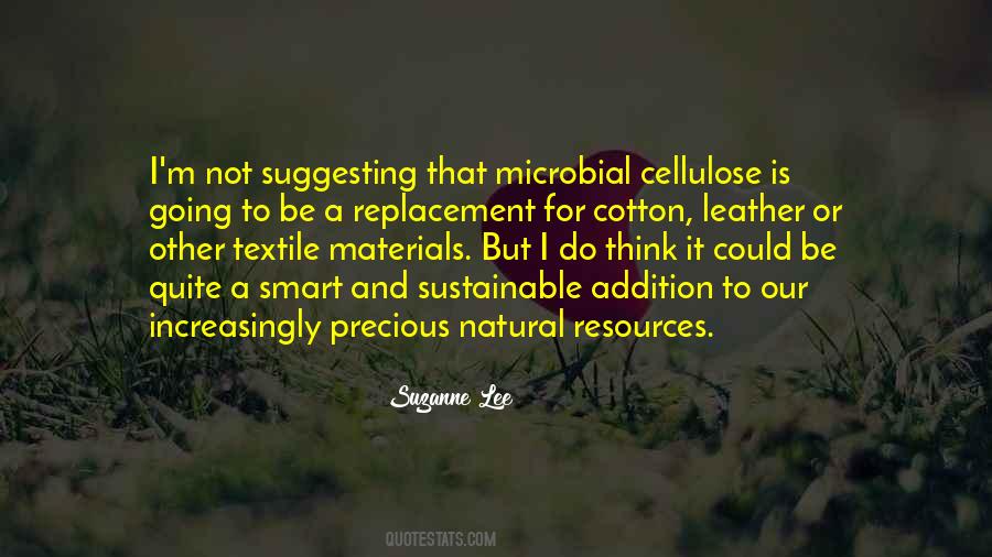 Quotes About Natural Materials #1864498