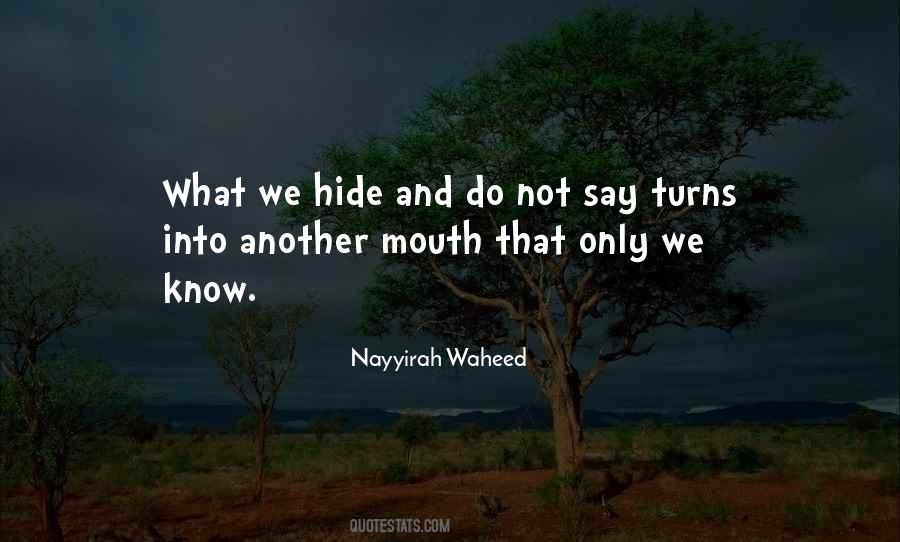 Do Not Hide Quotes #381176