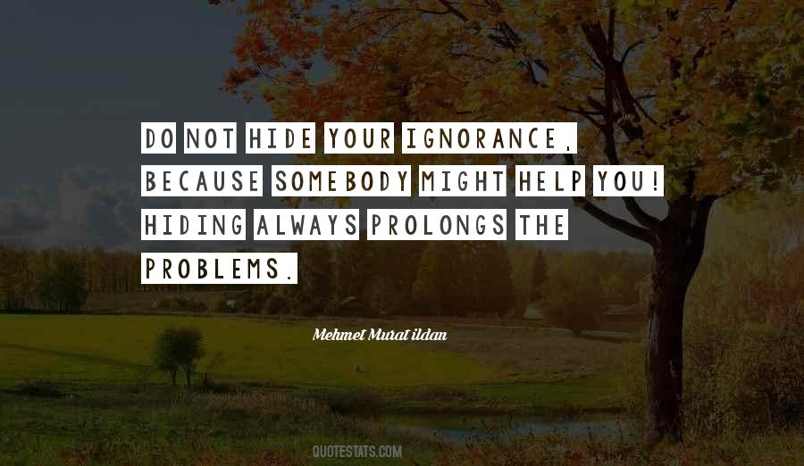 Do Not Hide Quotes #590976