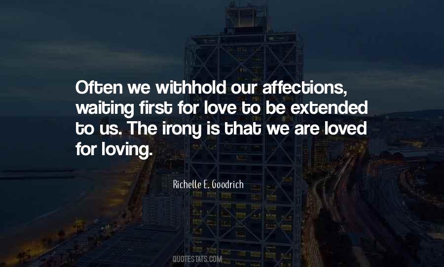 Quotes About Loving Others #4812