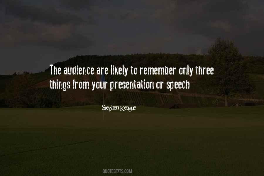 Quotes About Presentations Skills #873368