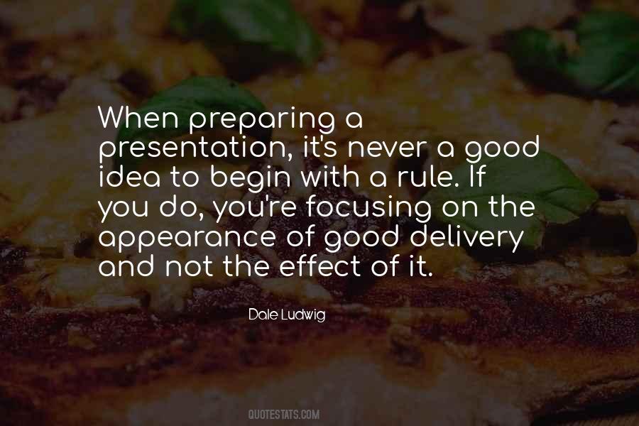 Quotes About Presentations Skills #9134
