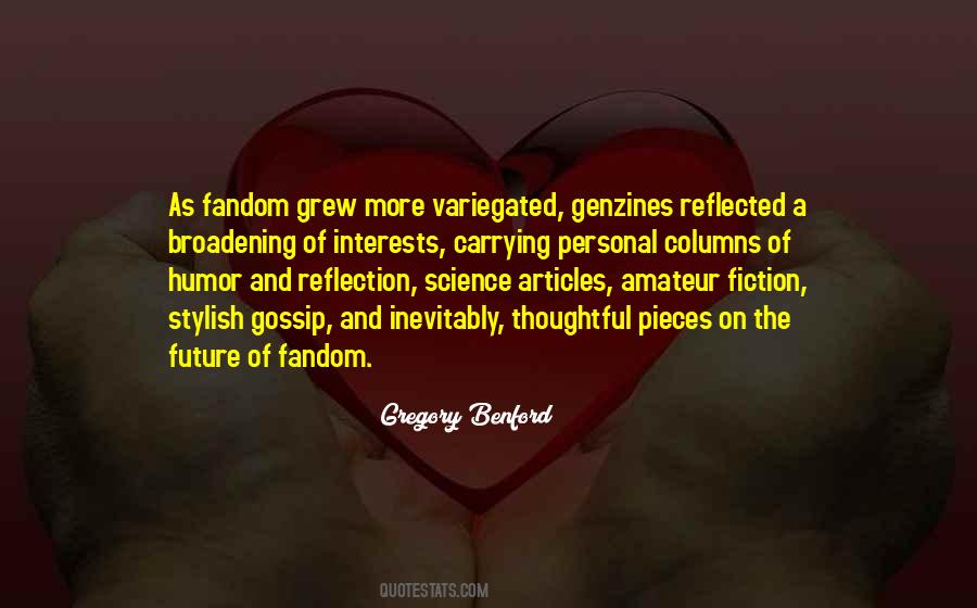 Gossip Columns Quotes #1279294