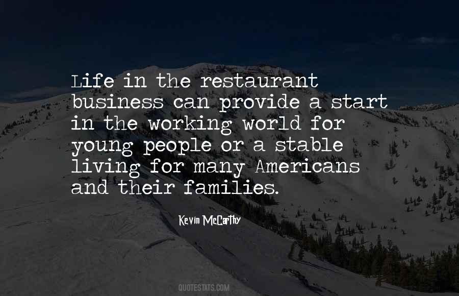 Quotes About Young Families #941826