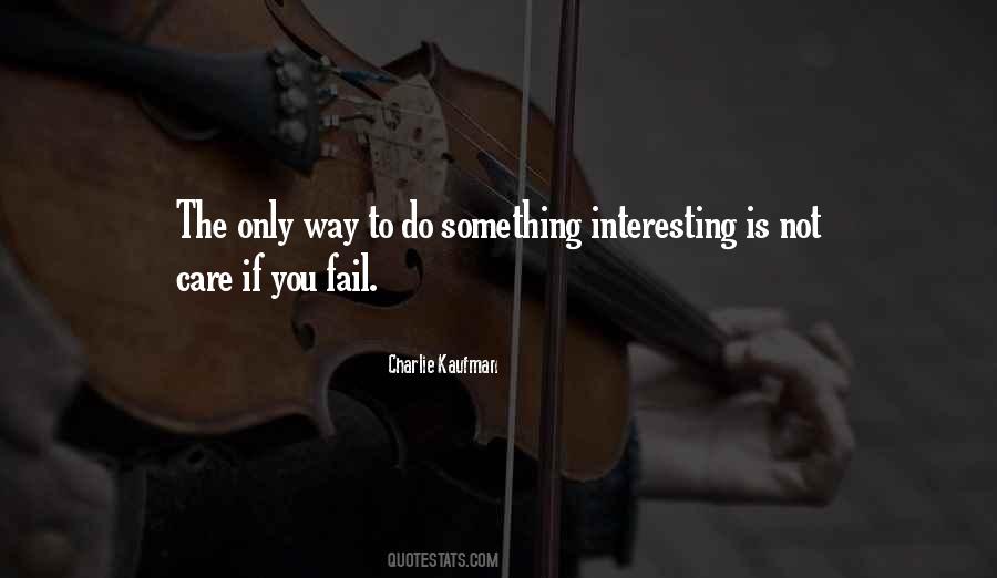 Something Interesting Quotes #1044257