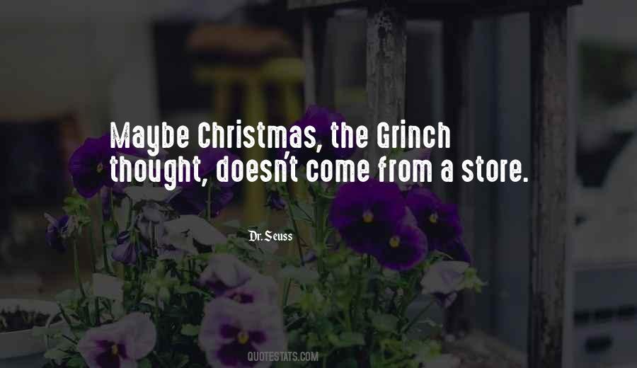Quotes About Christmas The Grinch #189023